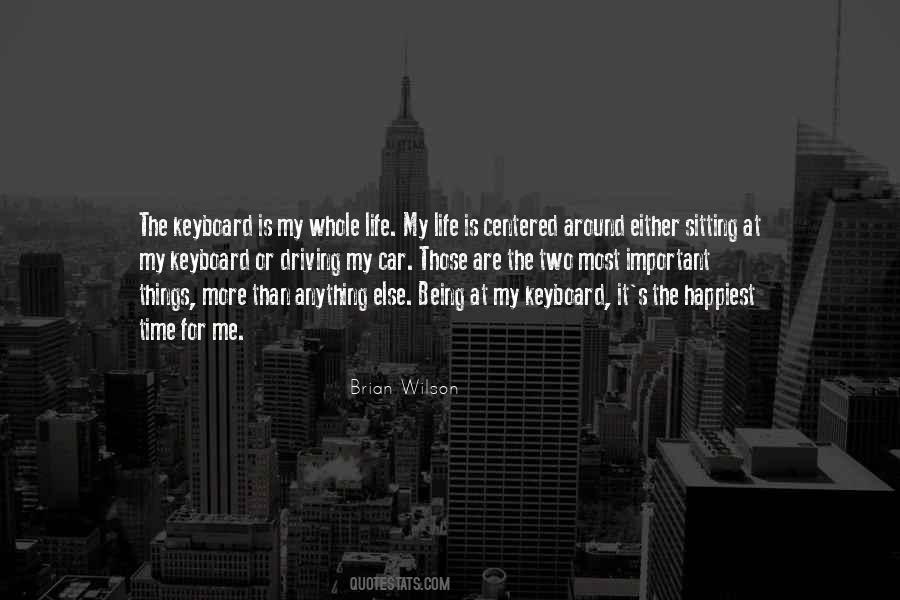 More Important Than Me Quotes #1422946