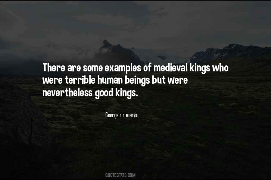 Quotes About Good Kings #1028231