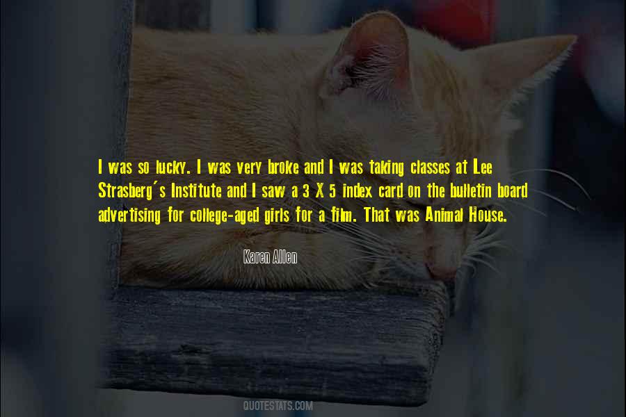 On Lucky Quotes #886058