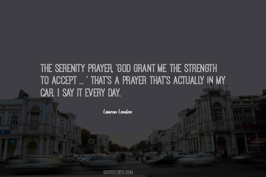 Prayer Strength Quotes #1126334