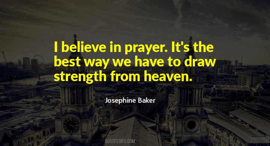 Prayer Strength Quotes #1391969