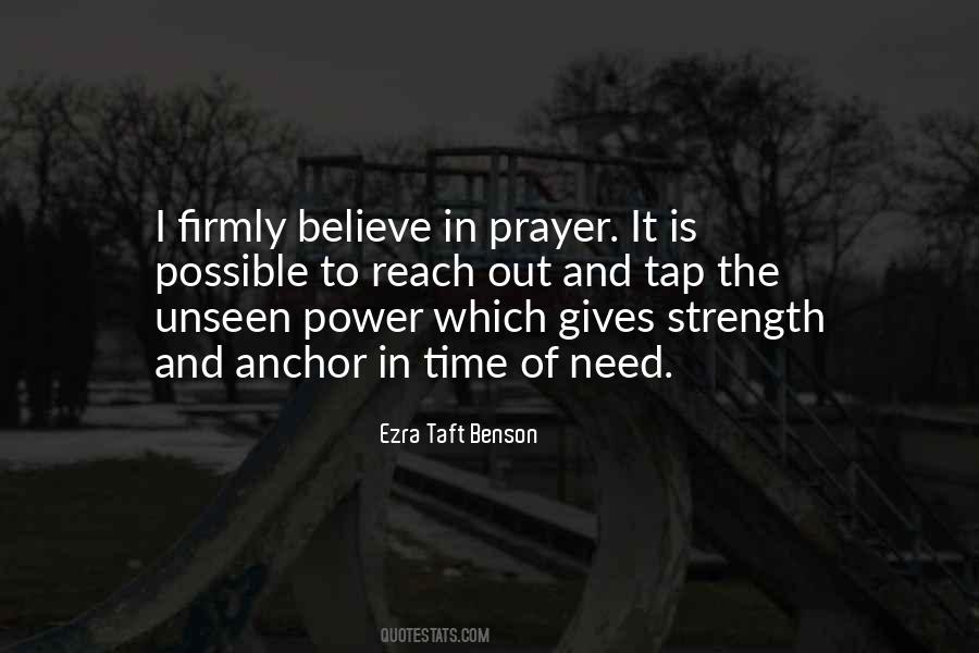 Prayer Strength Quotes #274922