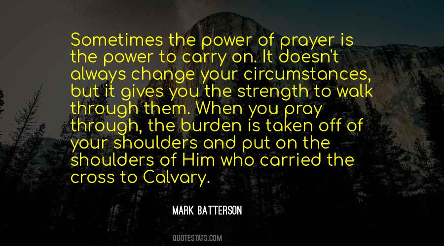 Prayer Strength Quotes #402655
