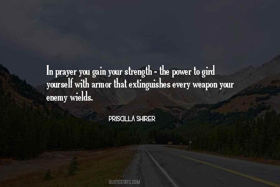 Prayer Strength Quotes #539486