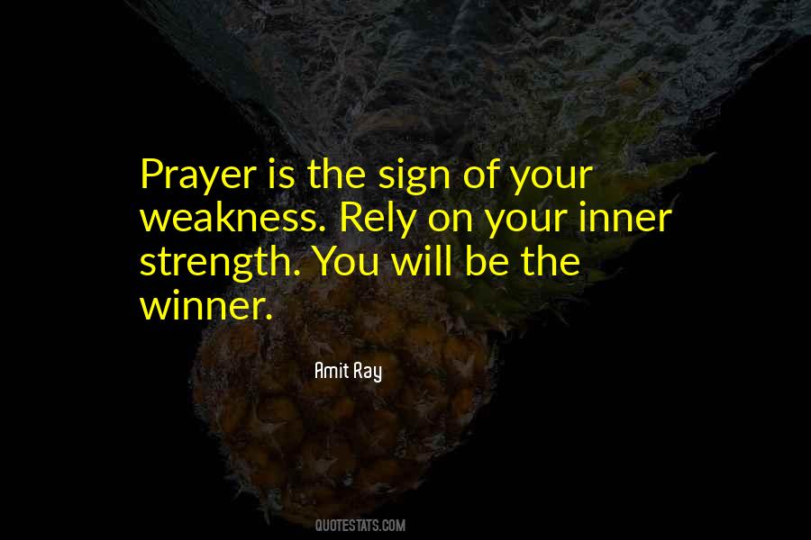 Prayer Strength Quotes #711083