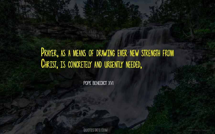 Prayer Strength Quotes #9541