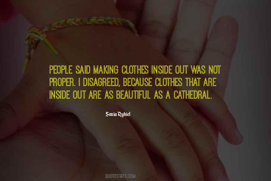 Making Clothes Quotes #986182