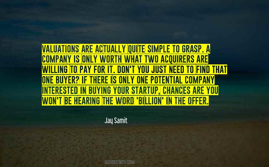 One In A Billion Quotes #1089056