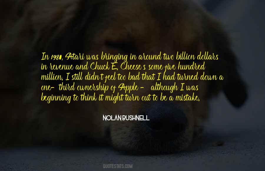 One In A Billion Quotes #1441818