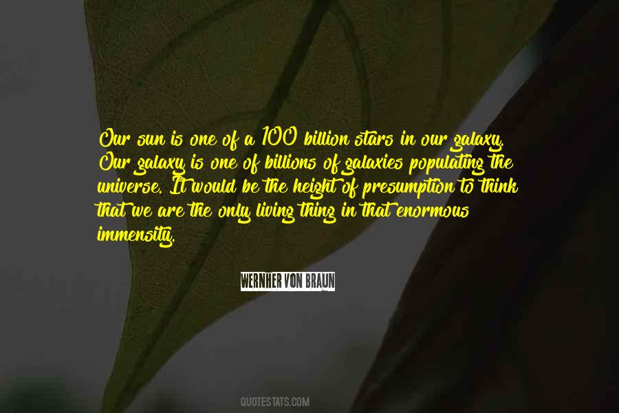 One In A Billion Quotes #1659324