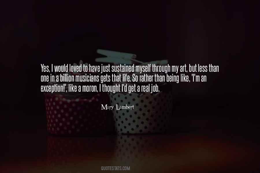 One In A Billion Quotes #971287