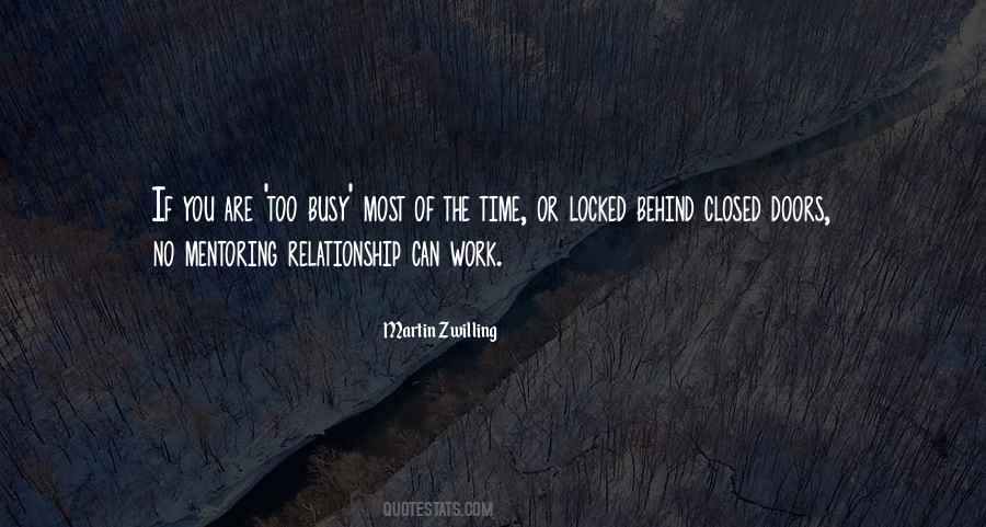 Too Busy For A Relationship Quotes #1363654