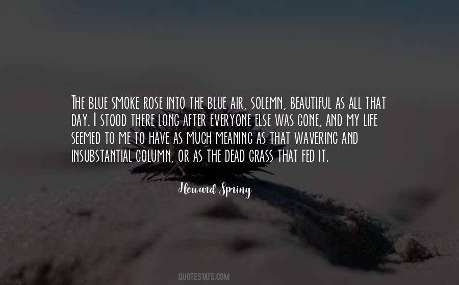 Blue Beautiful Quotes #864927