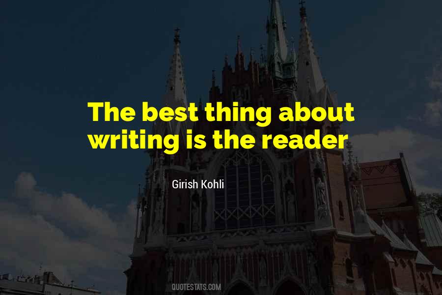 The Best Writing Quotes #1096478