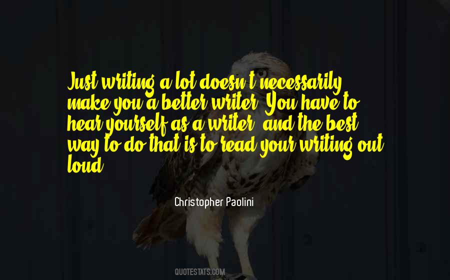 The Best Writing Quotes #473598