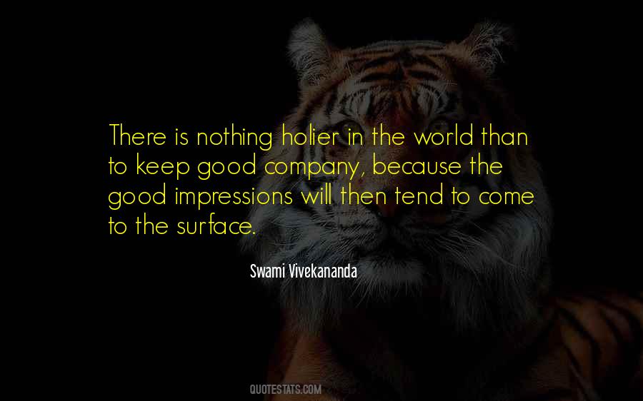 Quotes About Good Impressions #914829