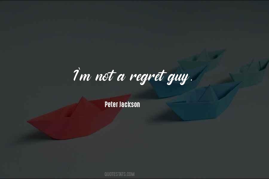 A Regret Quotes #1857043