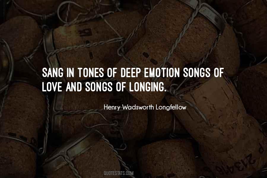 Singing With Emotion Quotes #1460732