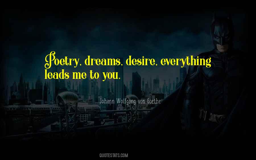 Desire Poetry Quotes #1159946