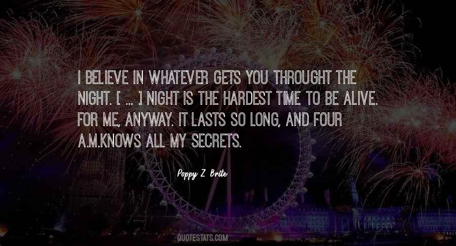 I Believe In You And Me Quotes #1507505