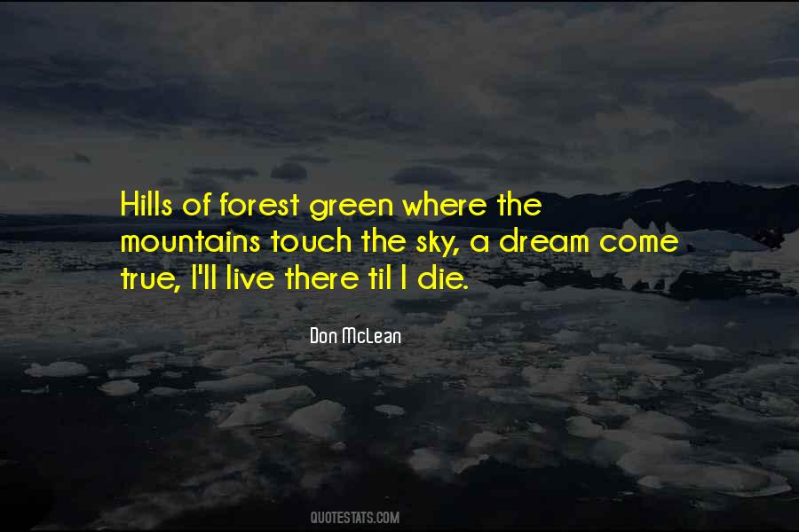 Forest Green Quotes #772537