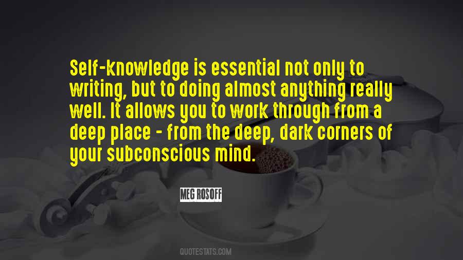 Quotes About Your Subconscious Mind #1444888