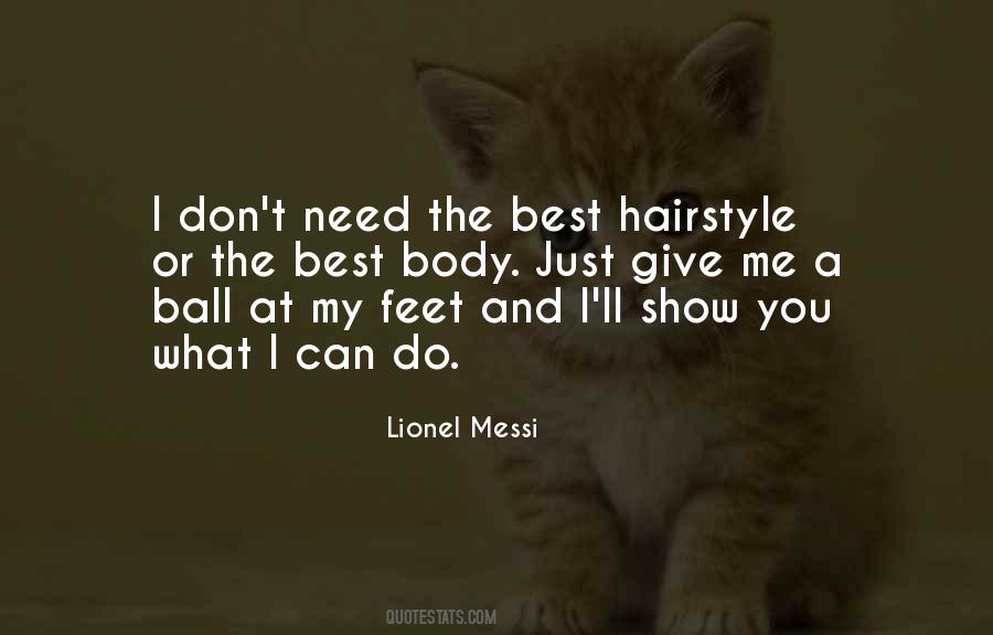 Ball At My Feet Quotes #1108570