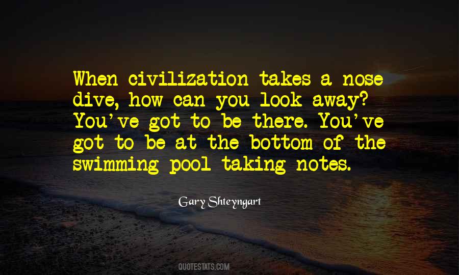 Pool Swimming Quotes #1321051
