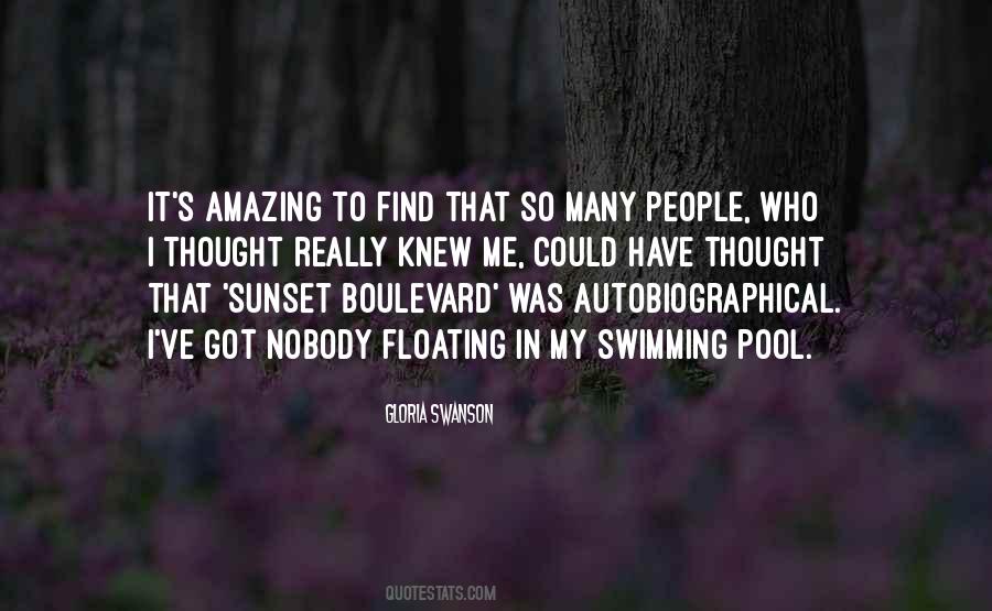 Pool Swimming Quotes #1403384