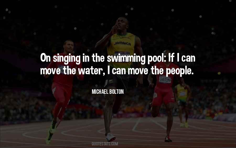 Pool Swimming Quotes #1485418