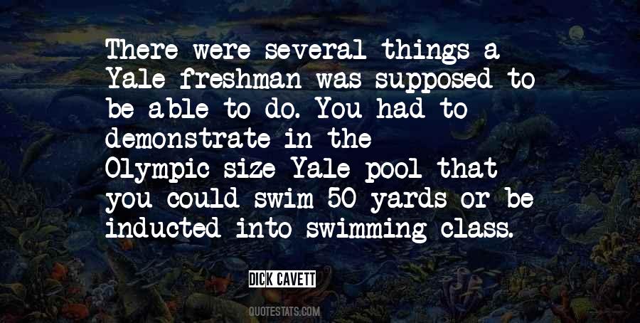 Pool Swimming Quotes #420974