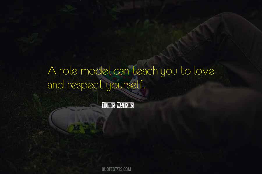 Respect And Love Yourself Quotes #981749