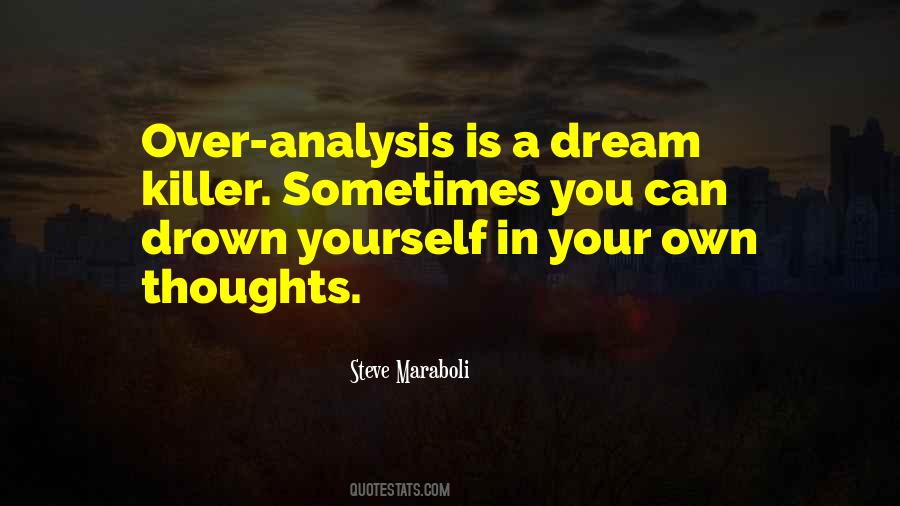 Over Thoughts Quotes #200482