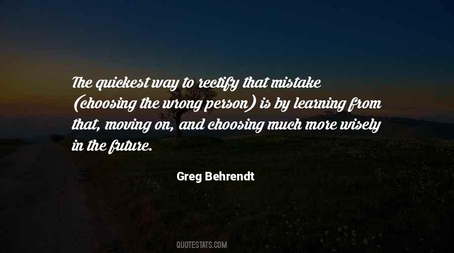 Wrong Mistake Quotes #1374811