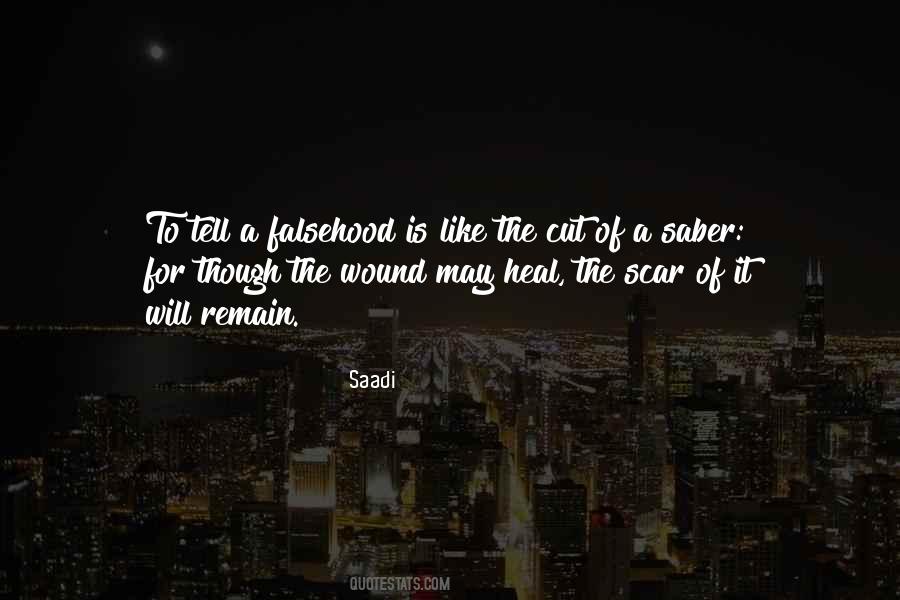 To Heal A Wound Quotes #350961