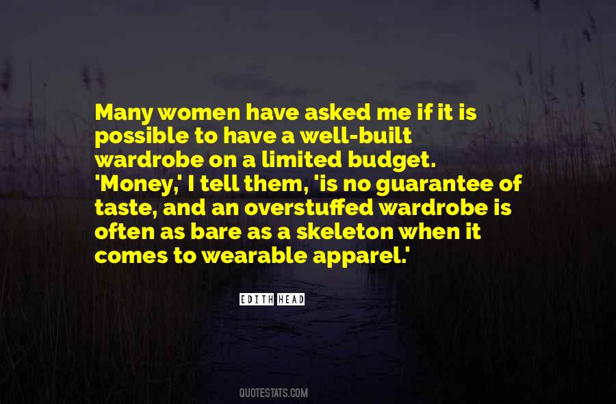 Limited Money Quotes #1431401