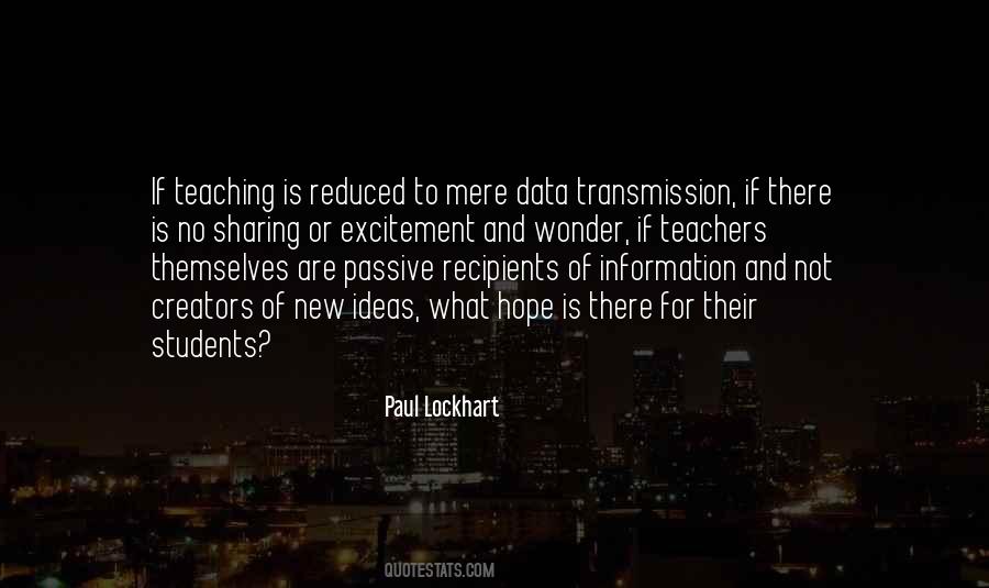 Data Is Not Information Quotes #1431796