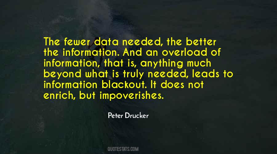 Data Is Not Information Quotes #687791