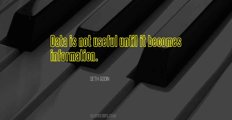 Data Is Not Information Quotes #917319