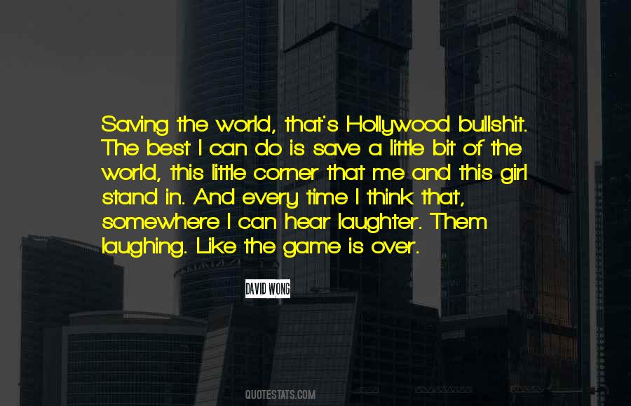 Over Laughing Quotes #1435361