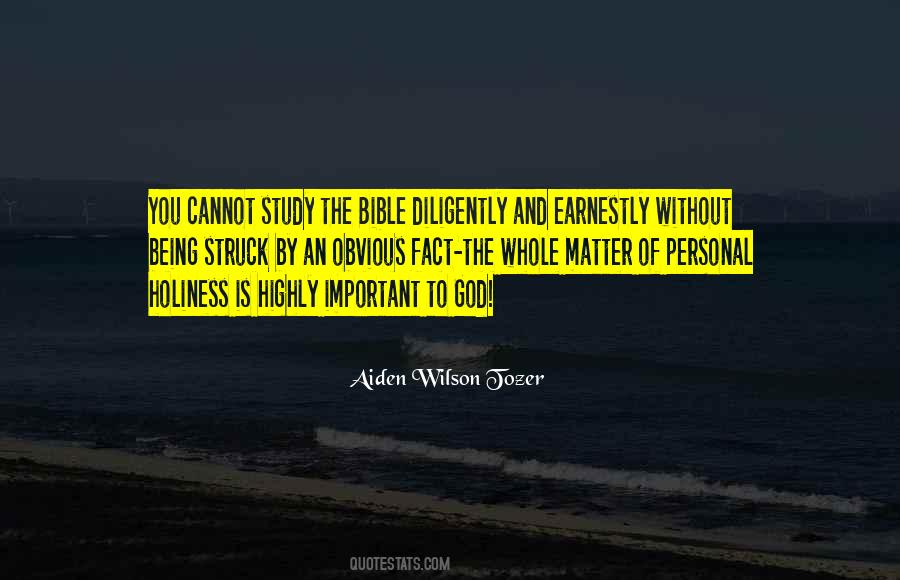The Holiness Of God Quotes #1024669