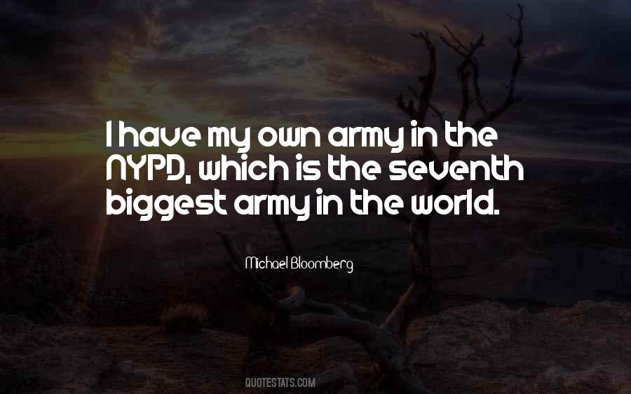 My Army Quotes #176397