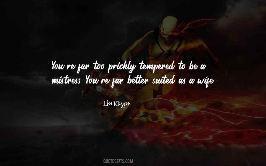 Mistress Wife Quotes #79161