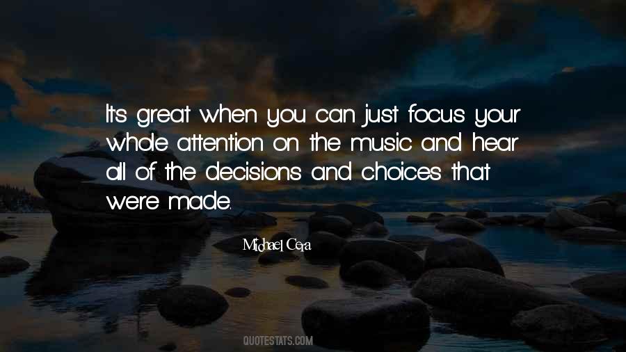 You Made The Decision Quotes #1110214