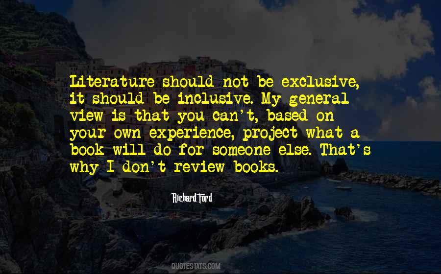 Own Project Quotes #728690