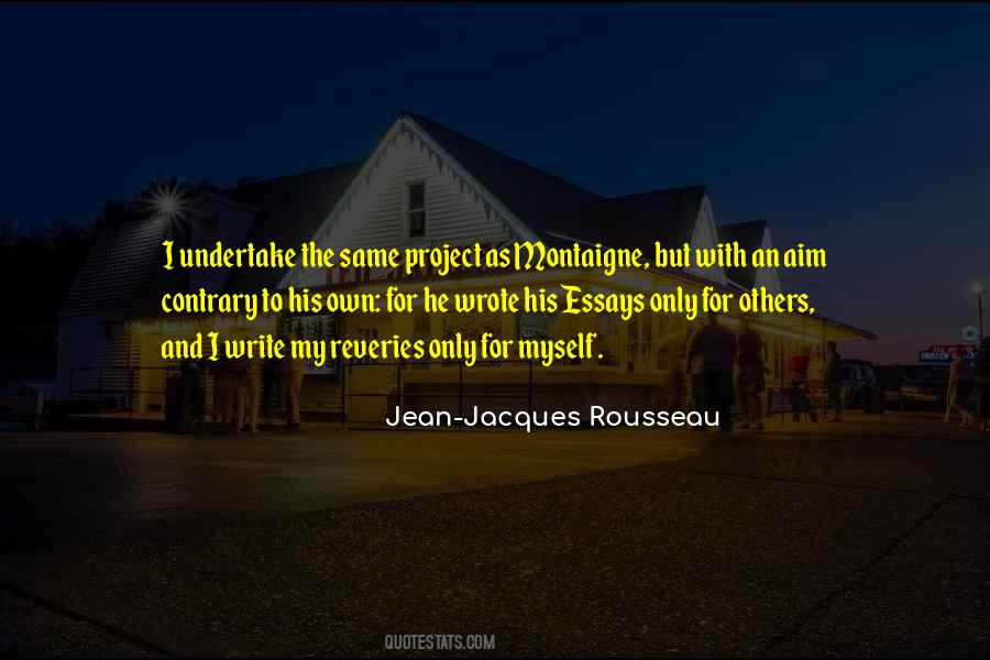 Own Project Quotes #734690