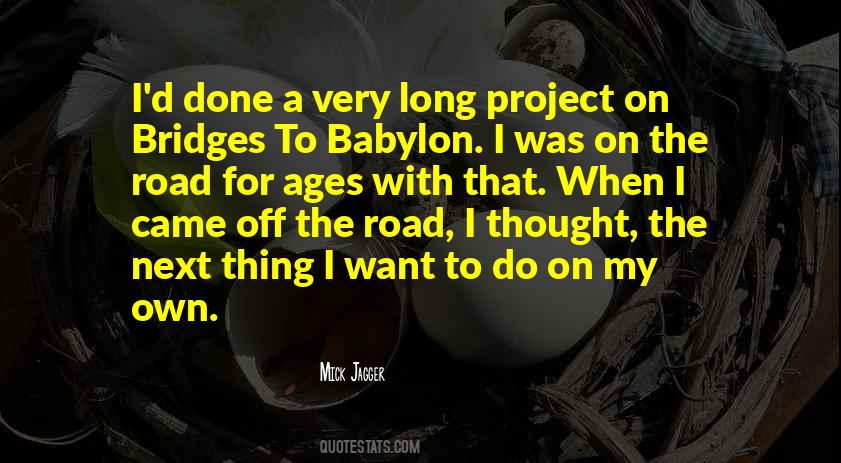 Own Project Quotes #831886