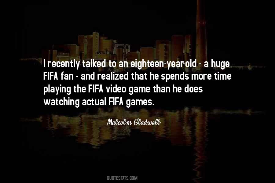 Fifa Video Game Quotes #1727442