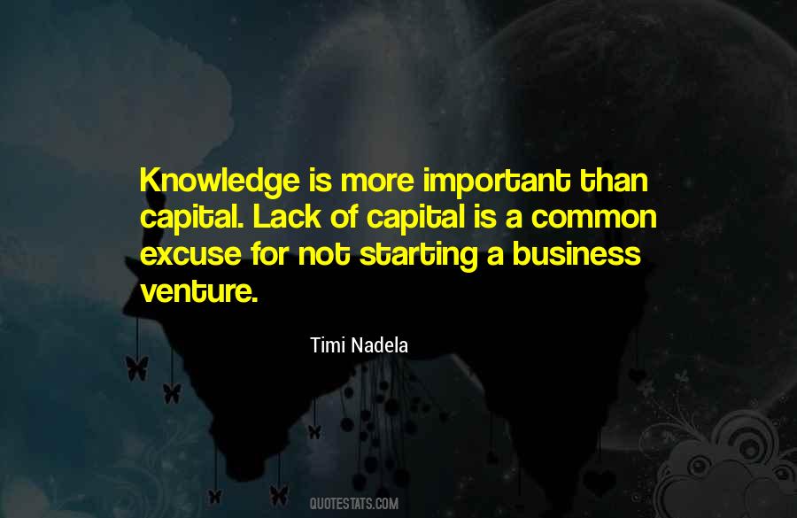 Business Knowledge Quotes #427511