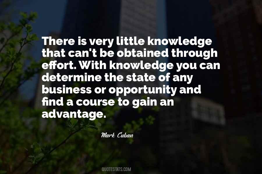 Business Knowledge Quotes #657634